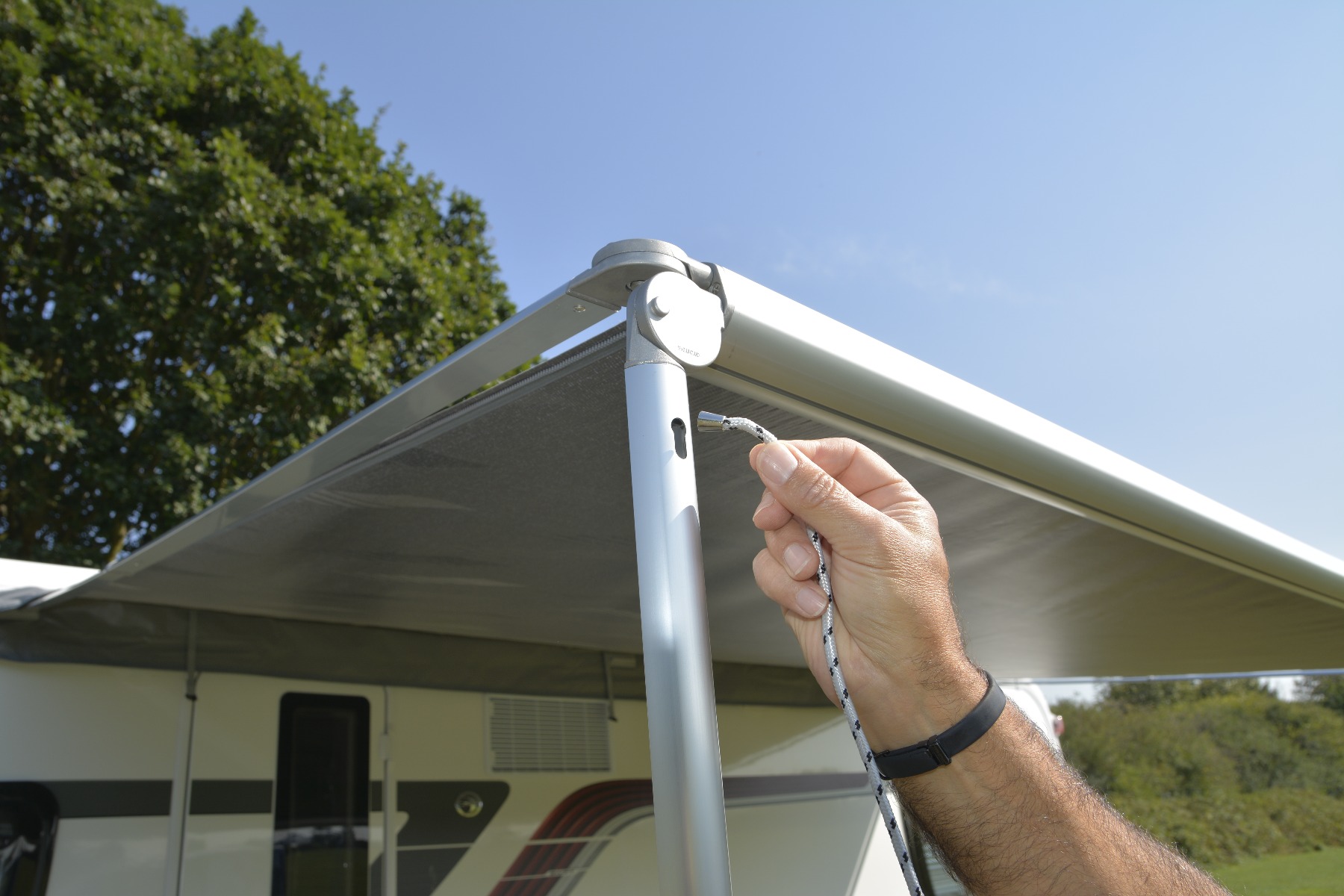 Installing an Awning onto a Campervan and Motorhome