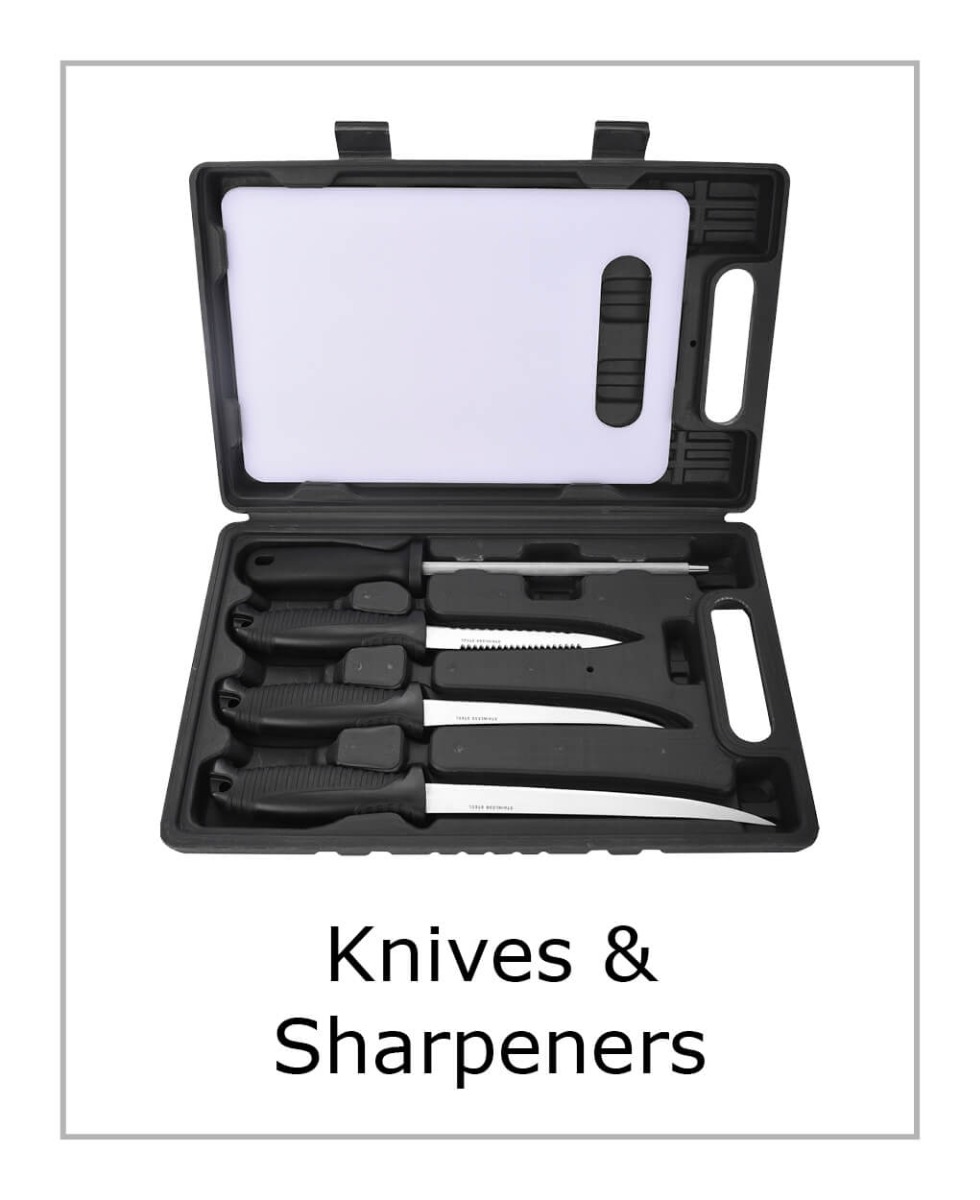Knives & Sharpeners | Fishing | Burnsco | NZ