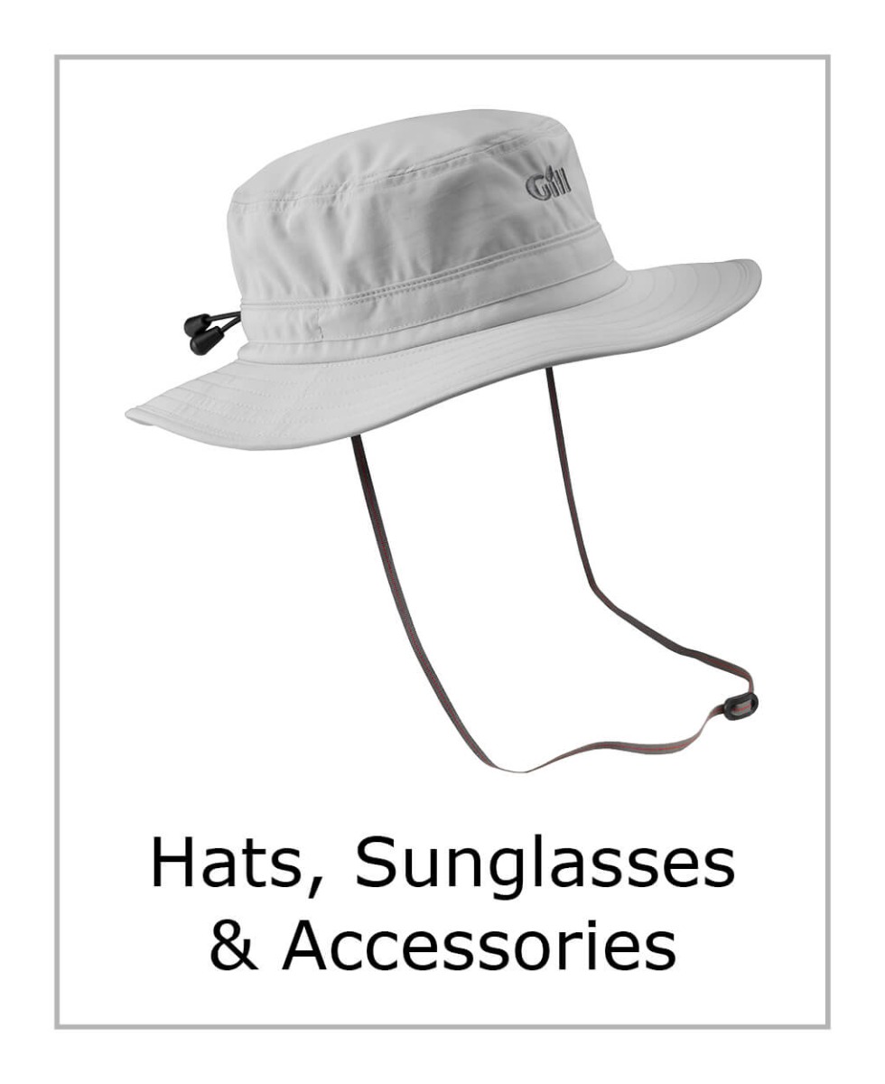 Gill landing page - Hats, Sunglasses & Accessories