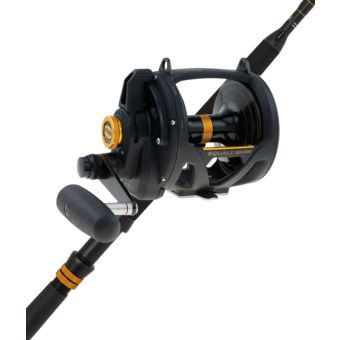 Penn Squall 50LD 2 Speed Carnage Rod/ Reel Combo